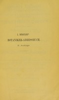 view Botaniker-Adressbuch : Sammlung von Namen und Adressen der lebenden Botaniker aller Länder, der botanischen Gärten und der Botanik pflegenden Institute, Gesellschaften und periodischen Publicationem / herausgegeben von I. Dörfler.