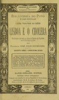 view Lisboa e o cholera / [José Julio Rodrigues].