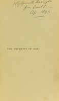 view The antiquity of man from the point of view of religion : in answer to Mr. S. Laing's Modern science and modern thought / by F. Hugh Capron.