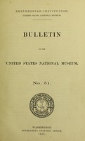 view A list of the publications of the United States National museum (1875-1900) : including the Annual reports, Proceedings, Bulletins, Special bulletins, and Circulars, with index to titles / by Randolph I. Geare.