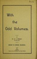 view With the Odd Volumes / by W.H.K. Wright ... Printed for the private circulation.