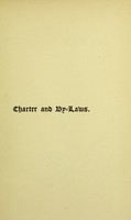 view The charter and by-laws of the corporation of the governor and directors of the Hospital for Poor French Protestants and their Descendants Residing in Great Britain.