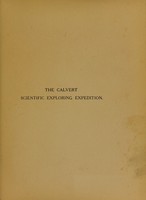 view The Calvert scientific exploring expedition. (Australia, 1896) / compiled by J.G. Hill.