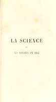 view La science et les savants en 1864.