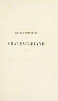 view Oeuvres complètes / [François-René Chateaubriand].