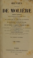 view Oeuvres complètes de Molière : Éd. variorum collationnée sur les meilleurs textes précédée d'un précis de l'histoire du théatre en France ... / de la biographie de Molière ... accompagée de notices historiques et littéraires sur chaque comédie de Molière ... Par Charles Louandre.