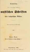 view Briefe der heiligen Hildegard / zum ersten Male verdeutscht von Ludwig Clarus [pseud].