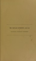 view The Coronado Expedition, 1540-1542 / by George Parker Winship.