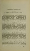 view Recent research in Egypt / by W.M. Flinders Petrie.