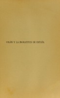 view Colón y la ingratitud de España / conferencia de d. Luis Vidart, leída el 21 de enero de 1892.