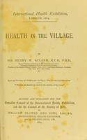 view Health in the village.