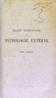 view Traité élémentaire de pathologie externe / E. Follin.