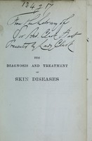 view A handbook of diseases of the skin : with especial reference to diagnosis and treatment / by Robert Liveing.