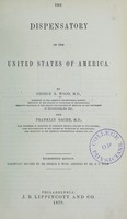 view The pharmacopoeia of the United States of America, 1850.