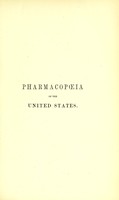 view The dispensatory of the United States of America / by George B. Wood and Franklin Bache.