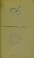 view De cholera in Europa. : Rapport op last van het Engelsch lagerhuis uitgebracht / door J. Netten Radcliffe uit het Engelsch door F. Hessel.