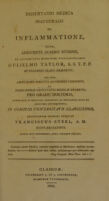 view Dissertatio medica, inauguralis, de inflammatione ... / eruditorum examini subjicit Franciscus Steel ... Scoto-Britannus.