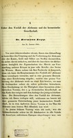 view Ueber den Verfall der Alchemie und die hermetische Gesellschaft / von Hermann Kopp.