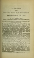 view Illustrations of the practical operation of the Scottish system of management of the poor / by W.P. Alison, M.D., Professor of the Institutes of Medicine in the University of Edinburgh.