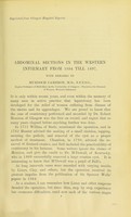 view Abdominal sections in the Western Infirmary from 1894 till 1897 / with remarks by Murdoch Cameron, M.D., F.F.P.S.G., Regius Professor of Midwifery in the University of Glasgow; Physician for Diseases of Women, Western Infirmary.