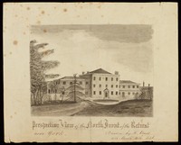 view Perspective view of the North Front by Henry Bass, patient