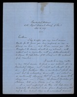 view Manuscript of Presidential Address by Dr David Yellowlees to the Royal Medical Society of Edinburgh, 18 December 1857