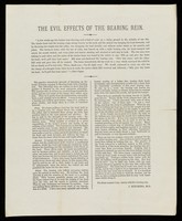 view John Kitching, The Evil Effects of the Bearing Rein