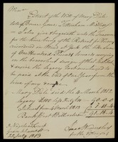 view Copy extract from will of Mary Dale of Tottenham, Middlesex, d. 1812, bequeathing £100 to Retreat