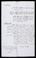 view Papers relating to Elizabeth Maltby