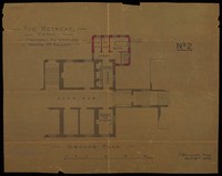 view Proposed alterations to sanitary annexes, Women's 5th Gallery, plans [by Edward Taylor of York]