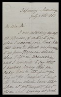 view Papers relating to Jane Pim, Assistant Matron 1856 - 1858