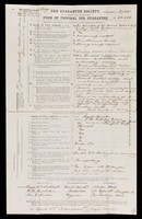 view Papers of Joseph Quarton's accounts, with notes of his defalcations