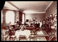 view ‘The Saloon’: a sitting room in 4th Gallery (for women)