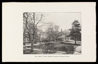 view View of Ladies Terrace with first Nurses' Home in distance