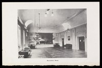 view Recreation room, interior looking towards stage