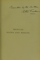 view Medical notes and essays.