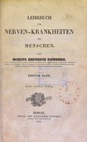 view Lehrbuch der Nervenkrankheiten des Menschen / von M.H. Romberg.