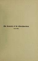 view The accounts of the churchwardens, 1525-1603 / transcribed and edited by John V. Kitto.