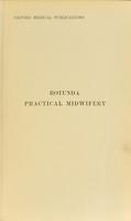 view Rotunda practical midwifery / by E. Hastings Tweedy and G.T. Wrench.