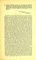 view Dr. Thorne Thorne's report to the local government board on an extensive prevalence of enteric fevre at Prittlewell, in the urban sanitary district of Southend, and on the general sanitary circumstances of the district.