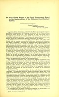 view Dr Airy's draft report to the local government board on the sanitary state of the Clitheroe rural sanitary district.