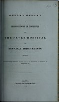 view Appendix to Appendix J. to Second Report of Committee upon the Fever Hospital and Municipal Improvements : containing correspondence respecting Tolley's Nullah, and suggestions for improving its navigation, etc.