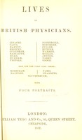 view Lives of British physicians.