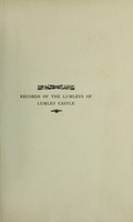 view Records of the Lumleys of Lumley Castle.