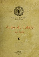 view Actes du Jubilé de 1909.