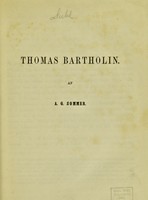 view Thomas Bartholin.