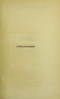 view Consciousness / by Henry Rutgers Marshall.