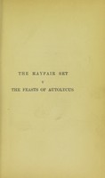 view The feasts of Autolycus : the diary of a greedy woman / edited by Elizabeth Robins Pennell.