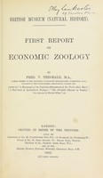 view First report on economic zoology / by Fred. V. Theobald.