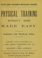 view Physical training without arms made easy.